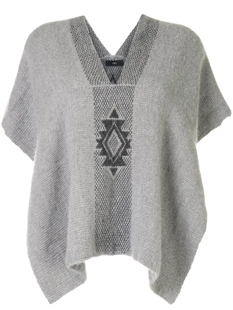 Estrella knitted poncho