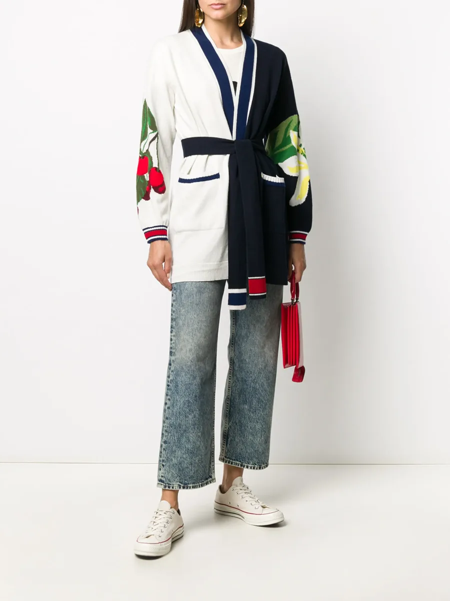 colour block wrap knit 4