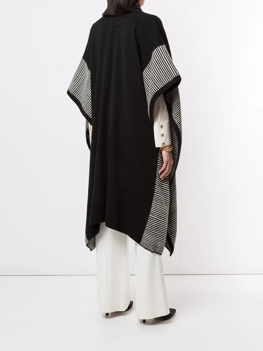 striped edge long duster 8