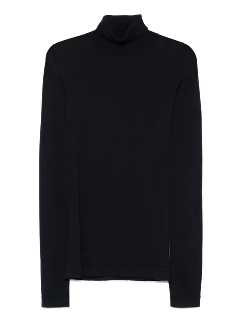 turtleneck long-sleeve sweater