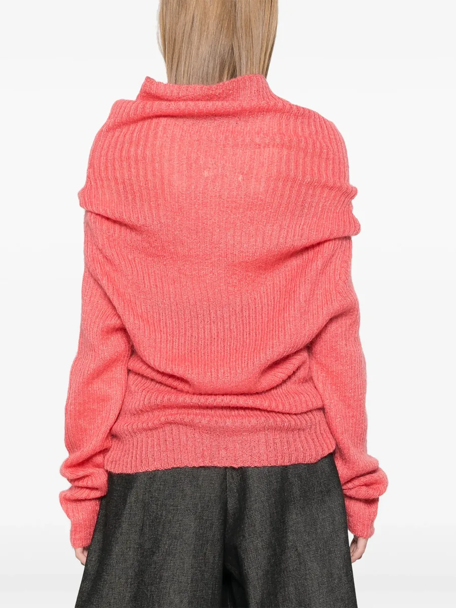 cowl-neck sweater 7