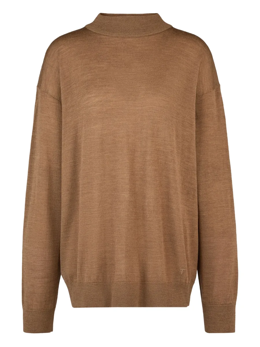 mock-neck sweater 9