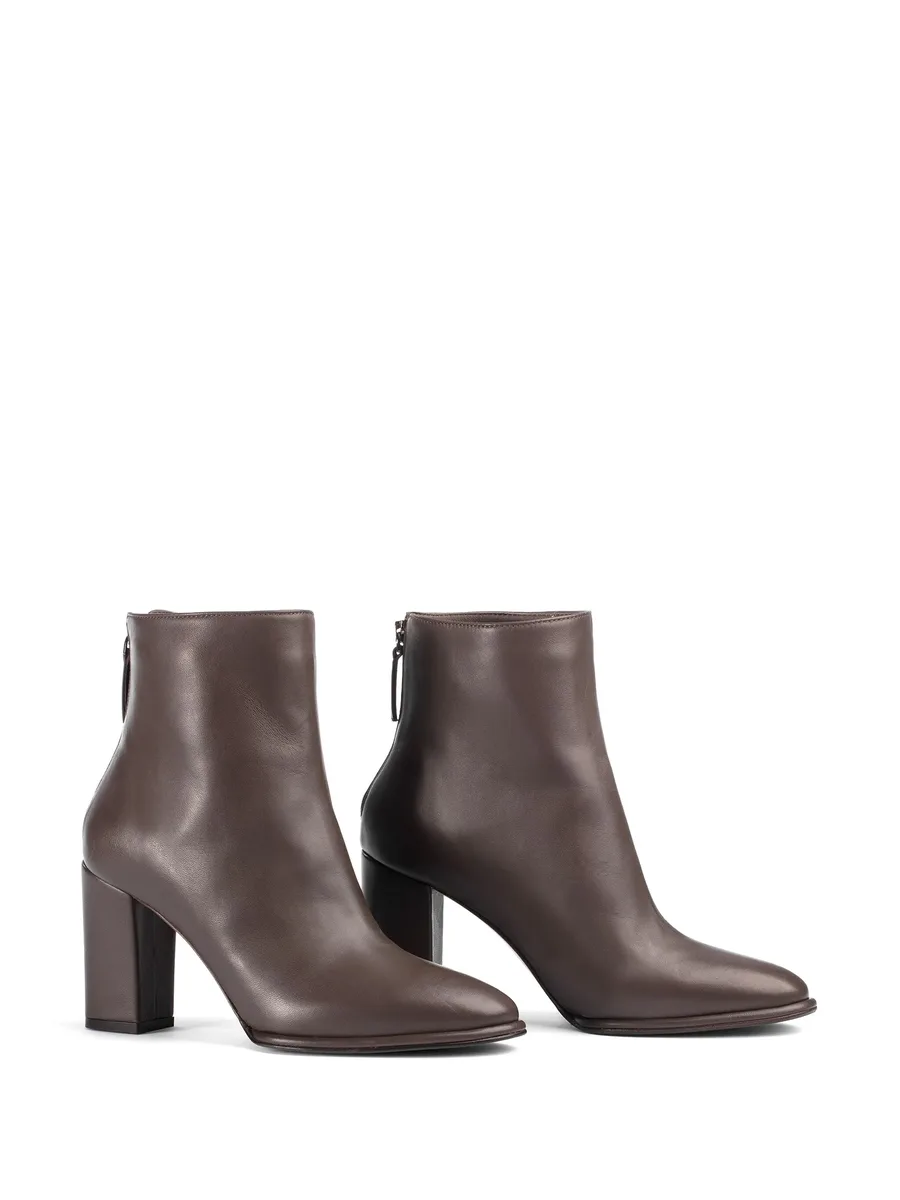 Elsa 90mm leather ankle boots 3