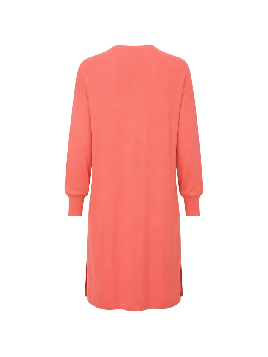 cotton-piqué ribbed-cuff cardigan 4