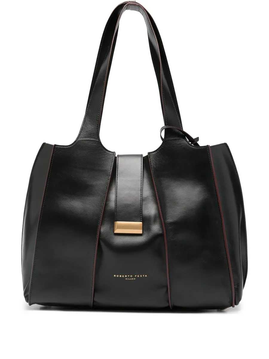 medium Eloise leather shoulder bag 2