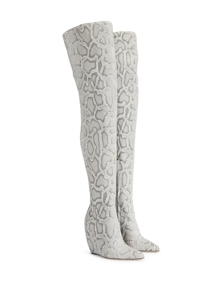 Ginnyfer knee-high leather boots 4