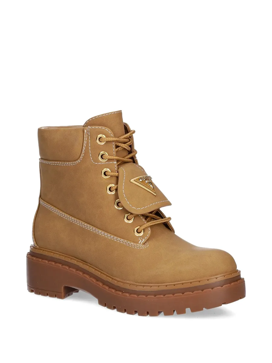 logo-plaque lace-up boots 3