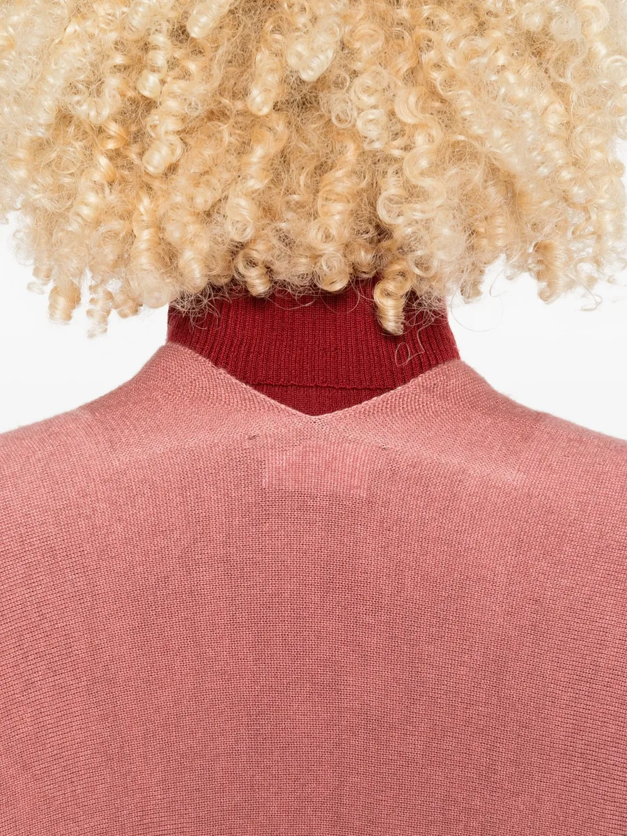 side-split cropped cardigan 9