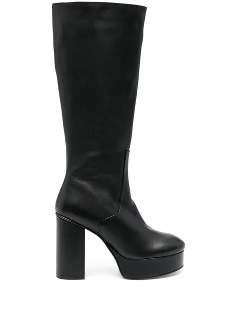 Joanna 115mm leather boots