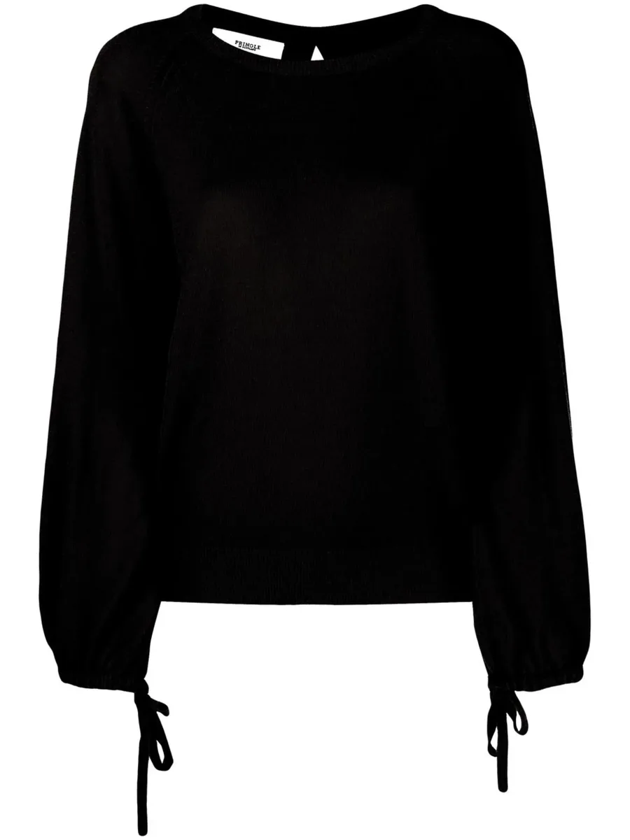 round neck cashmere jumper 2