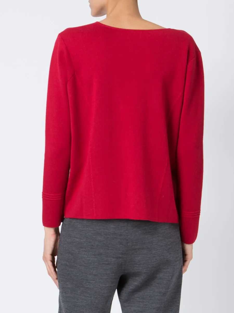 MAISON ULLENS SWE027SWE 466 ROSSO  Cashmere 7