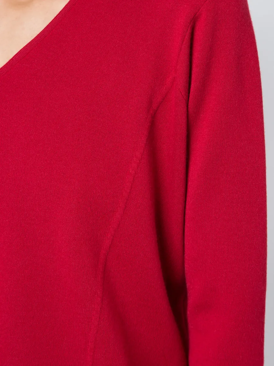 MAISON ULLENS SWE027SWE 466 ROSSO  Cashmere 10