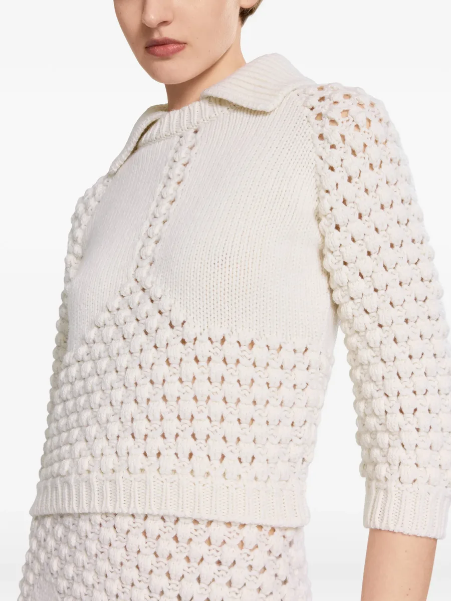 polo-collar sweater 10