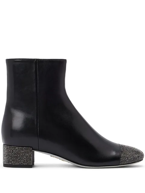 40mm Bonien crystal-embellished ankle boots
