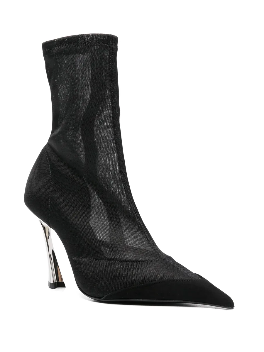 95mm mesh ankle boots 4