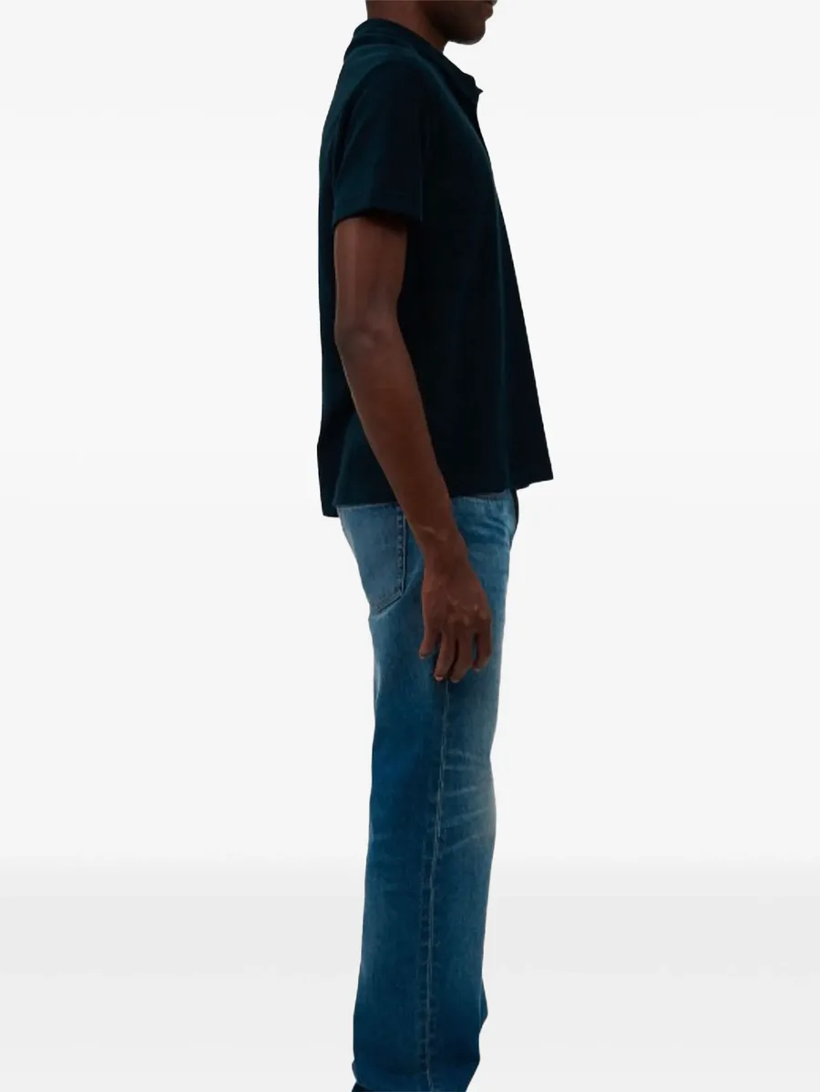 buttoned polo shirt 4