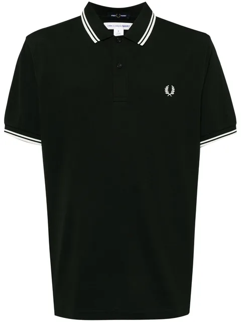 x Fred Perry striped polo shirt