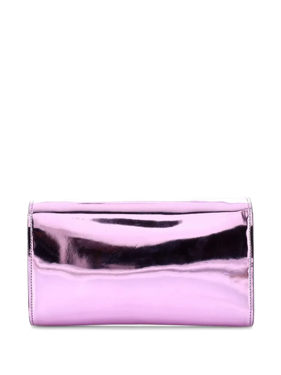 лакированная сумка через плечо La Medusa Clutch on Chain Patent 4
