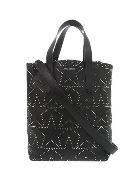 2010-2026 Leather Star Studded Sofia Tote satchel