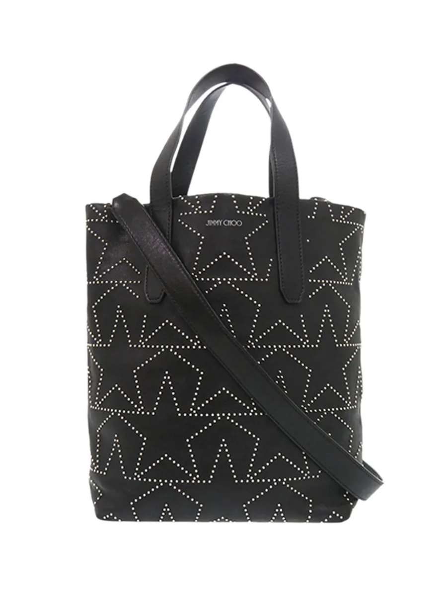 2010-2026 Leather Star Studded Sofia Tote satchel 2