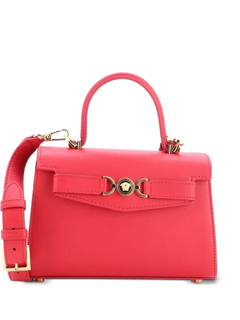 маленькая сумка-сэтчел Medusa 95 Top Handle Bag Leather