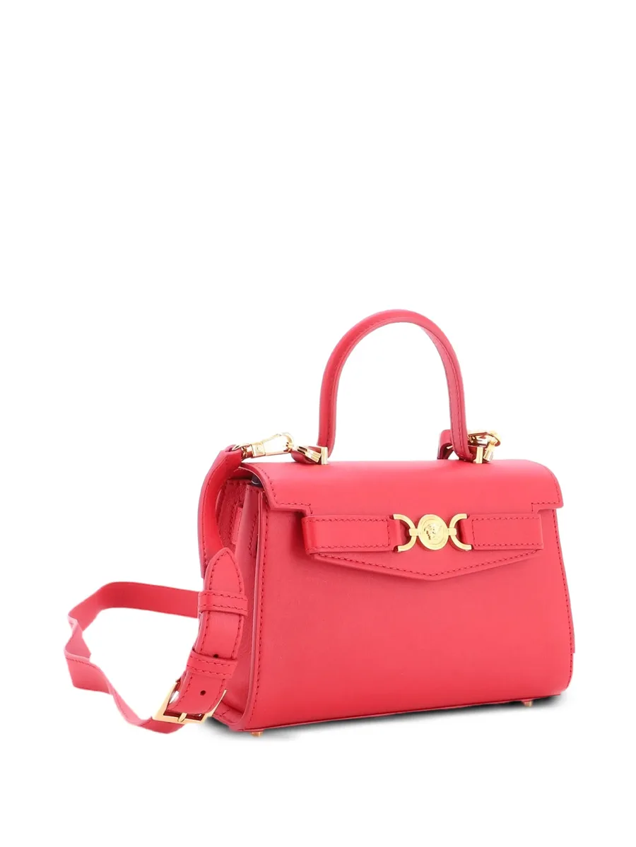 маленькая сумка-сэтчел Medusa 95 Top Handle Bag Leather 6