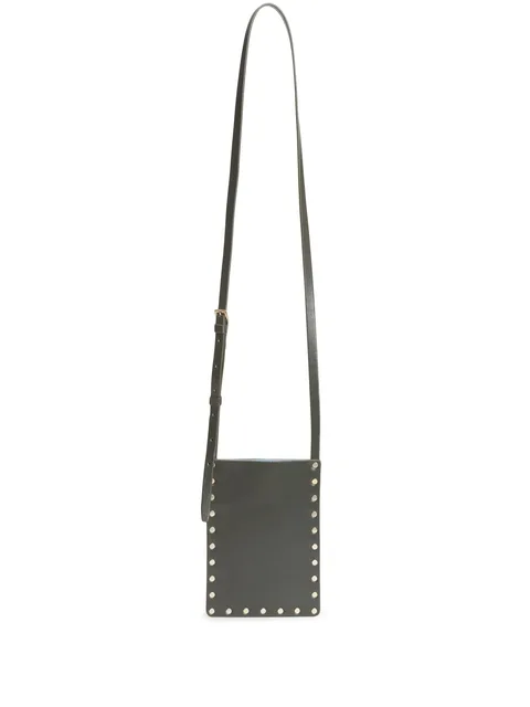 stud-embellished crossbody bag