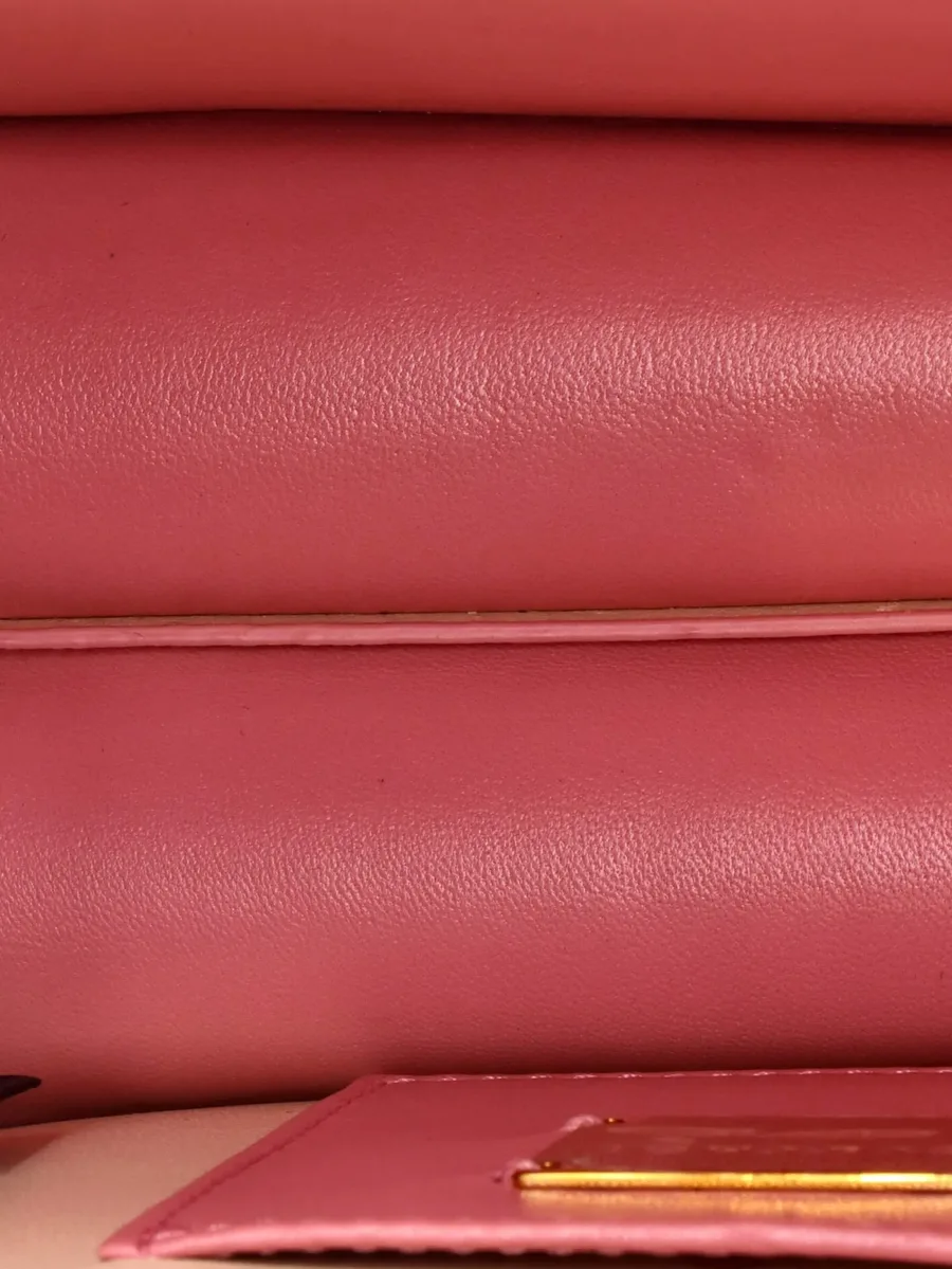 маленькая сумка через плечо Serpenti Forever Maxi Chain Heart Pouch Leather 13