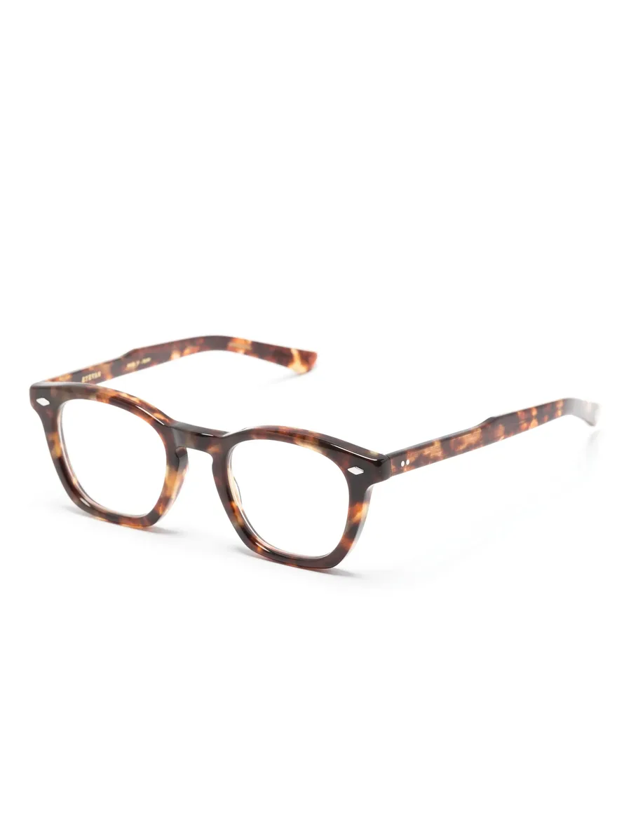 tortoiseshell round-frame sunglasses 4