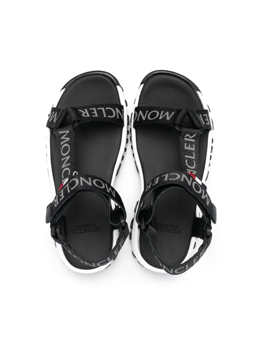 logo-print strap sandals 6