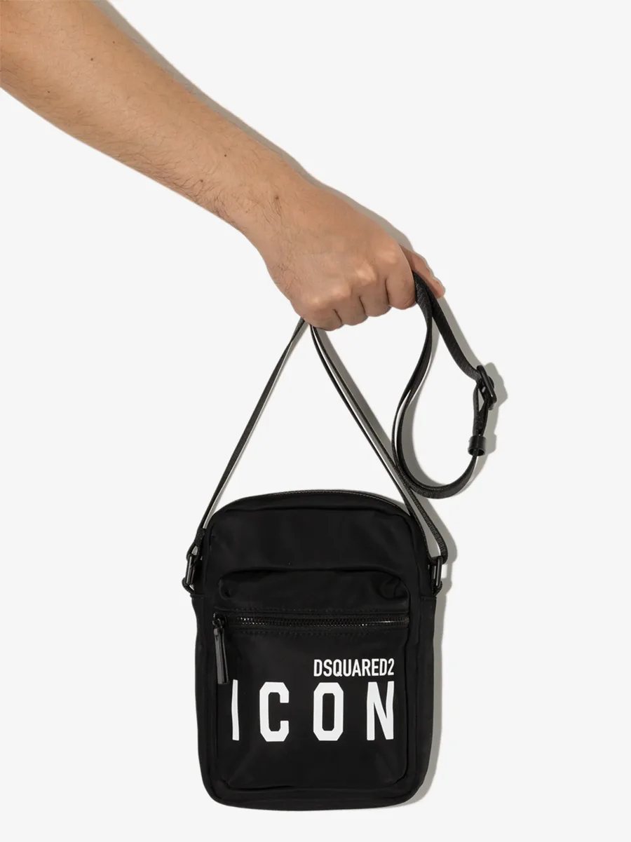 сумка-мессенджер Icon с логотипом 8