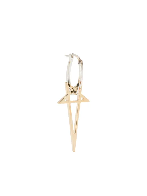pentagram earring