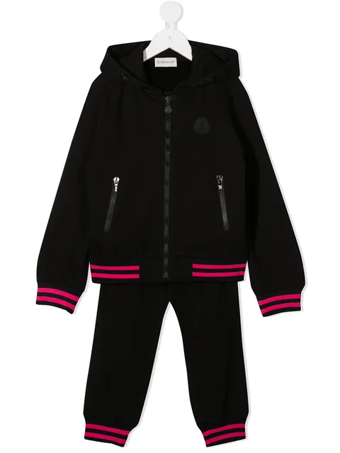 logo plaque tracksuit