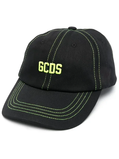 embroidered-logo baseball cap