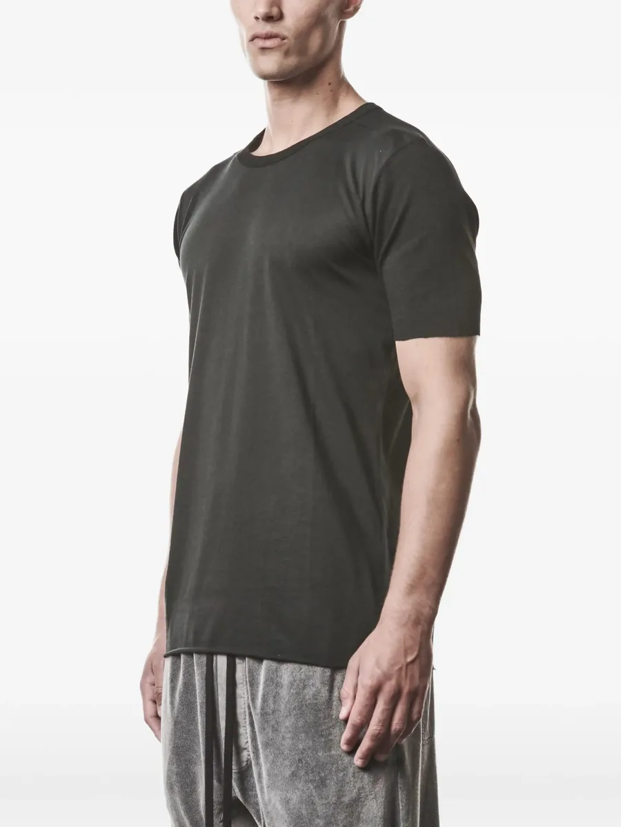 ribbed-panel T-shirt 4
