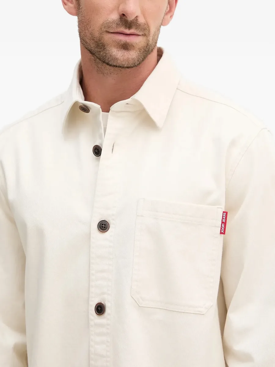 Harvi chest-pocket shirt 6