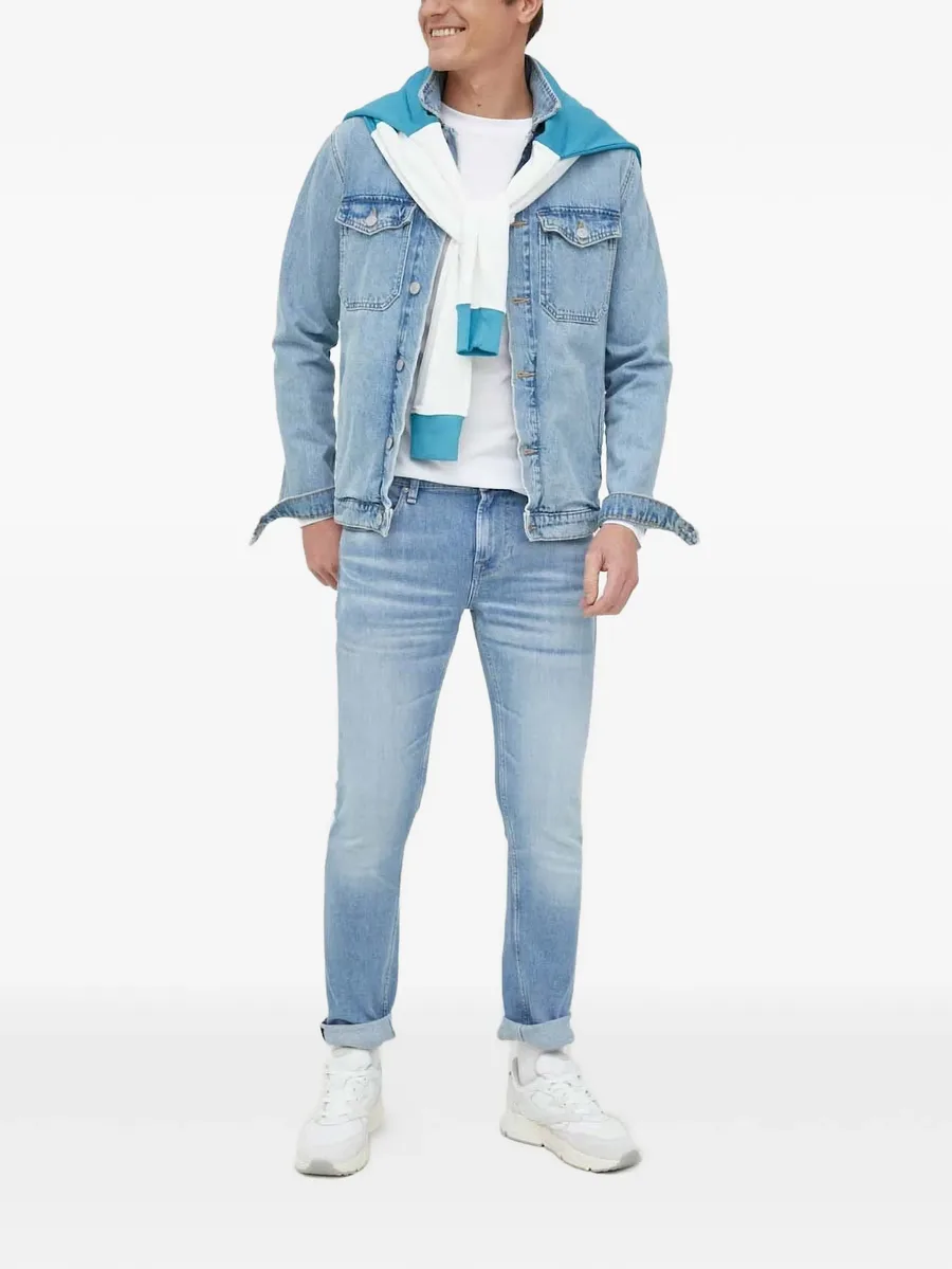 logo-detail jeans 4