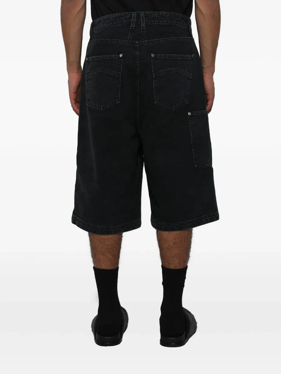 washed canvas shorts 9