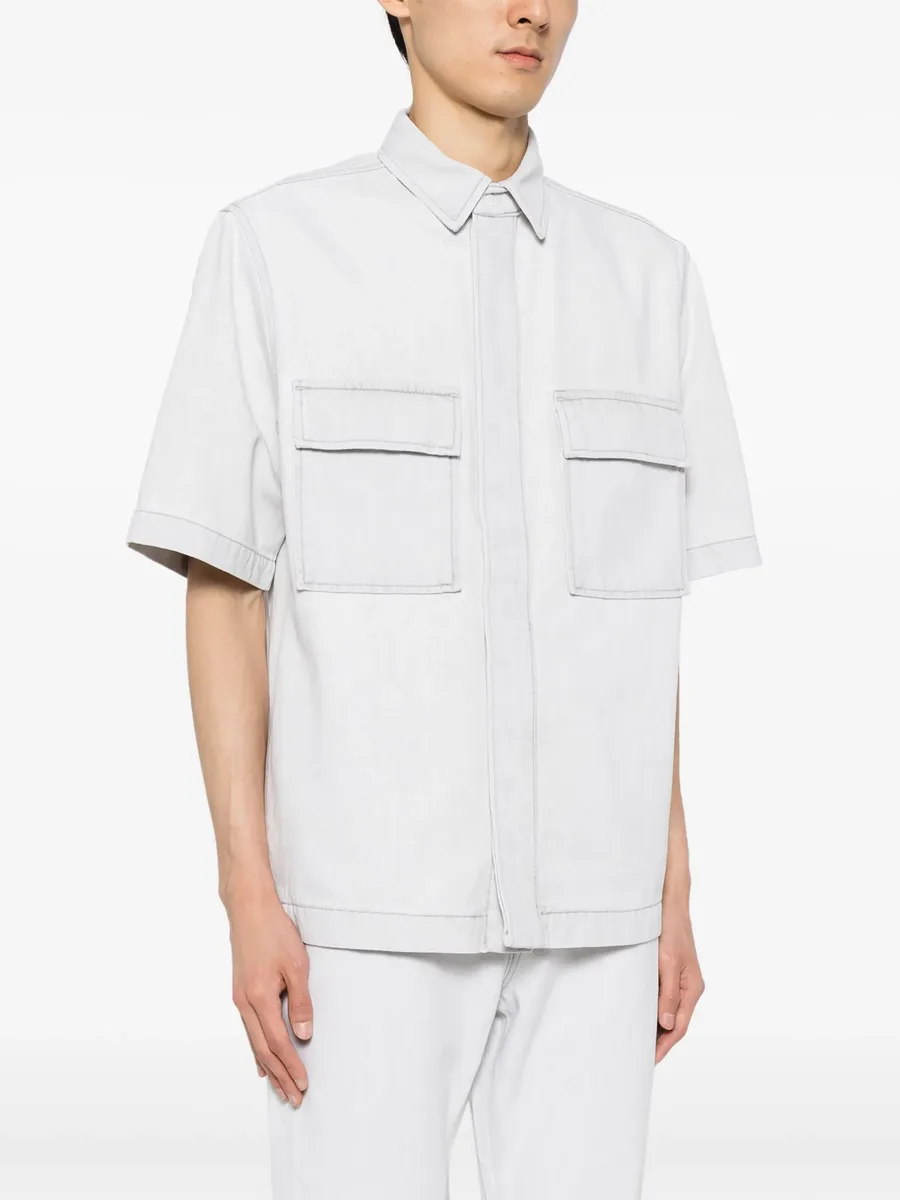 short-sleeve denim shirt 5