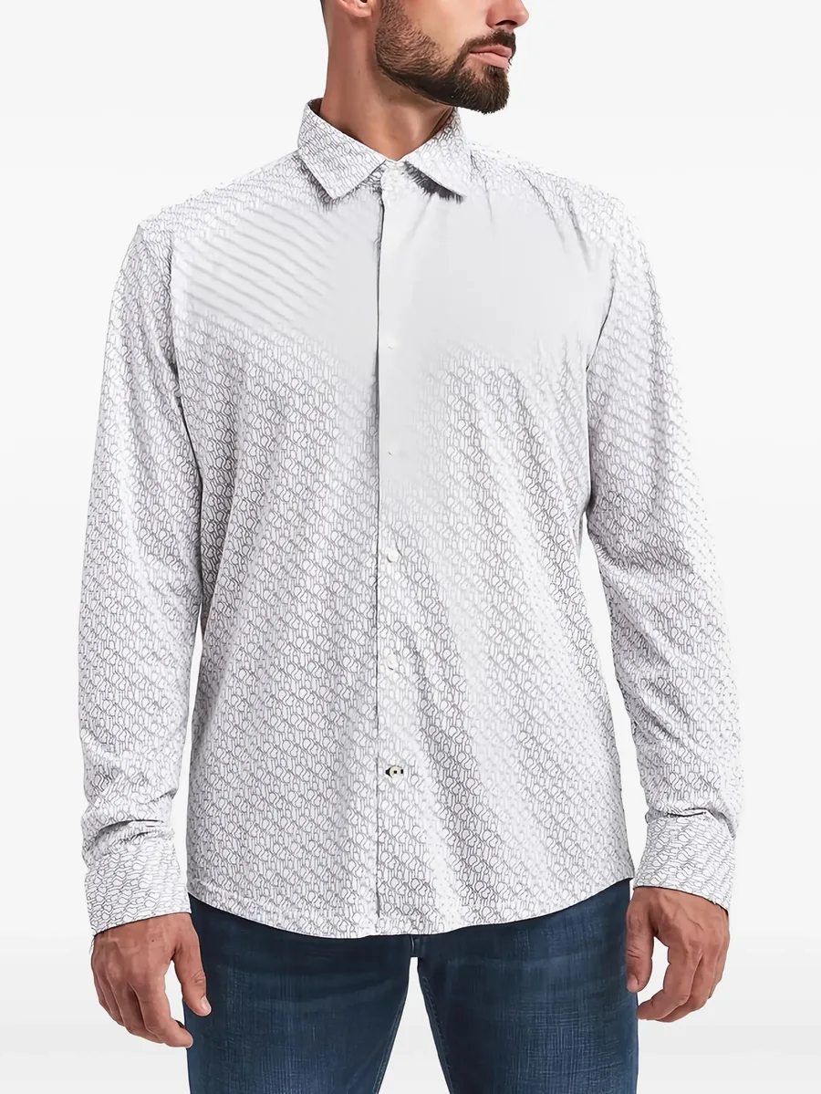 logo-print long-sleeve shirt 2