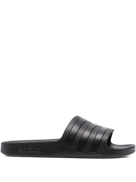 шлепанцы Adilette Aqua в полоску