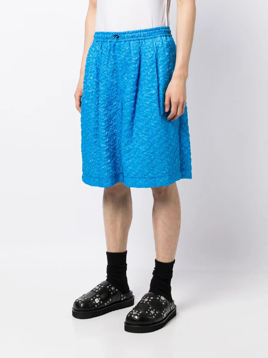 textured drawstring shorts 5