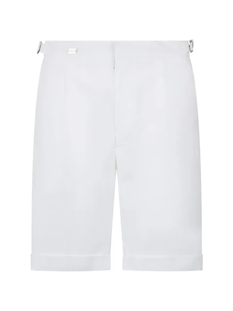 pleated shorts