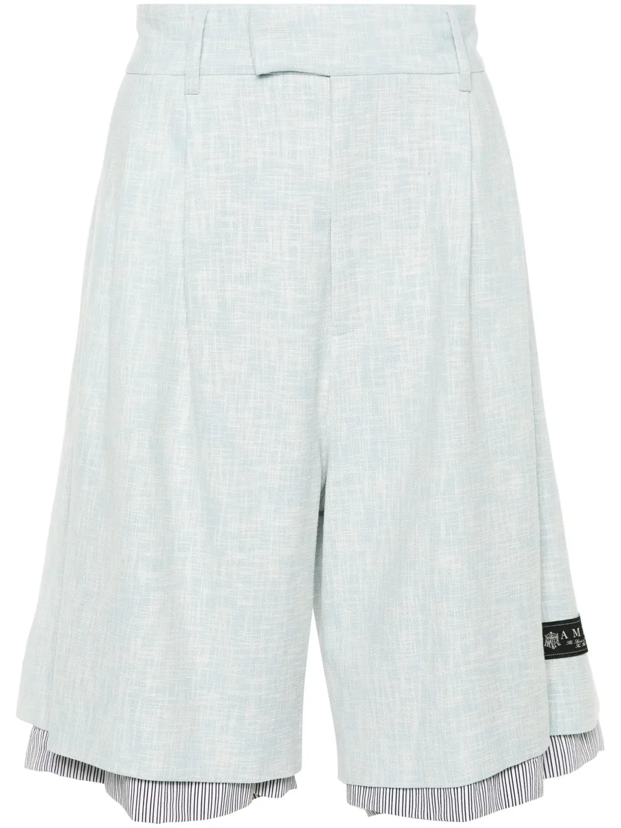 layered bermuda shorts 2