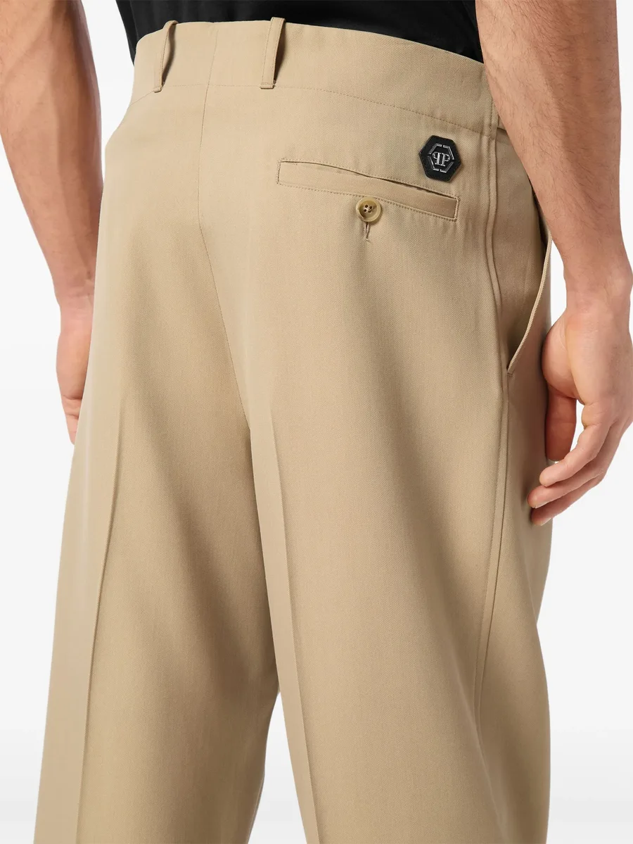Classic Fit tapered trousers 10