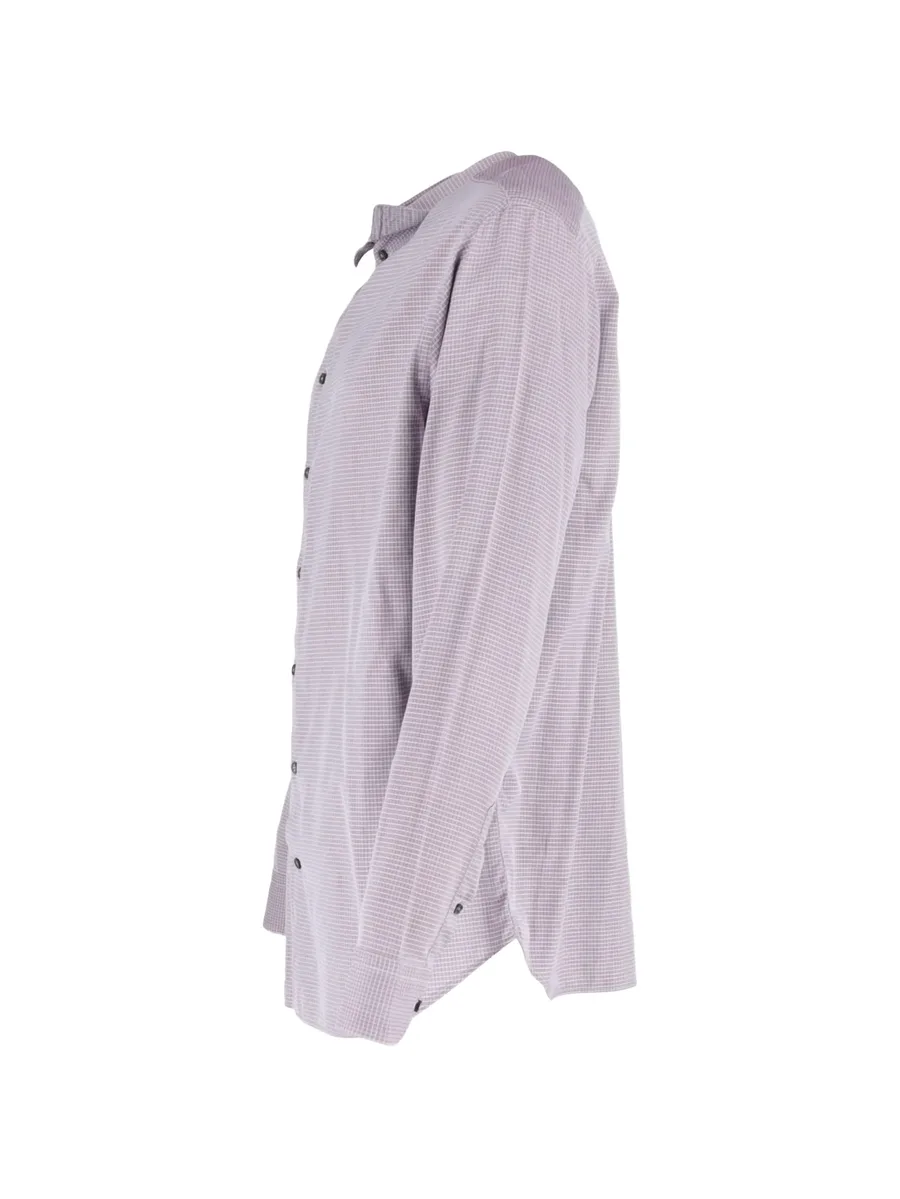 check-print long-sleeve shirt 6