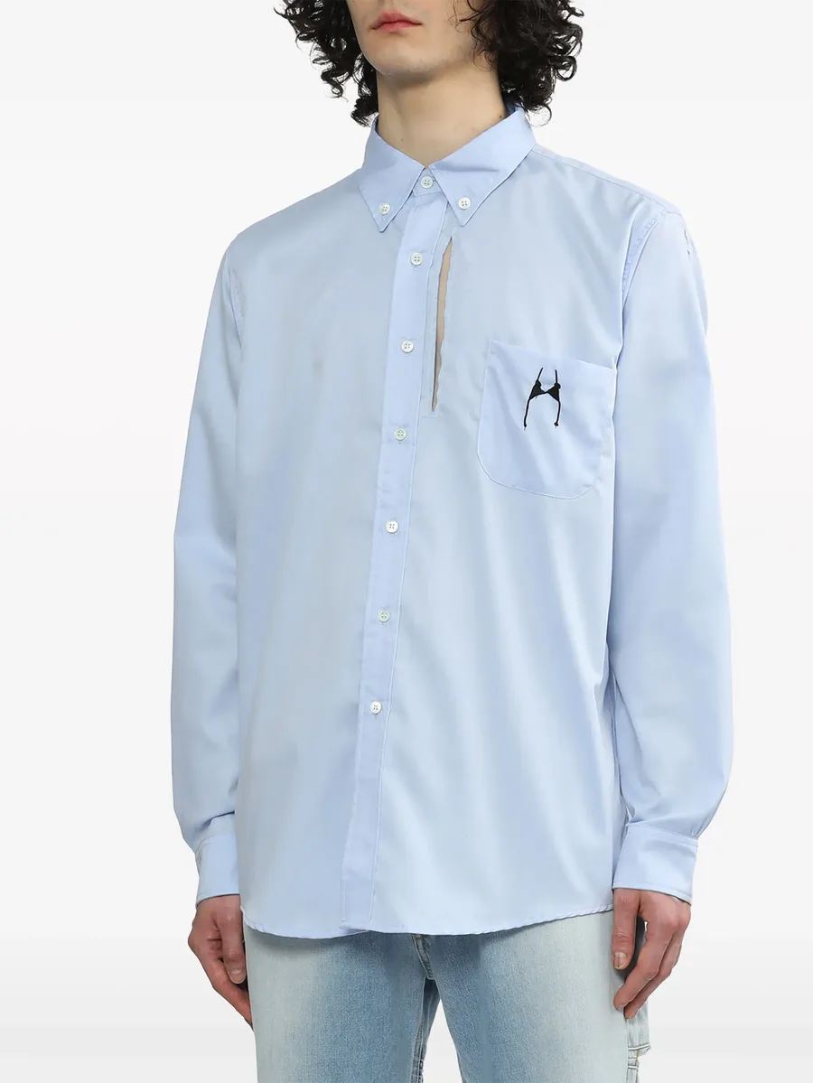 graphic-print cotton shirt 5