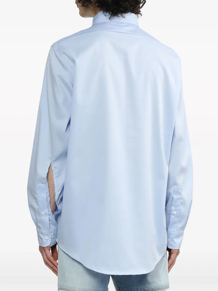 graphic-print cotton shirt 7