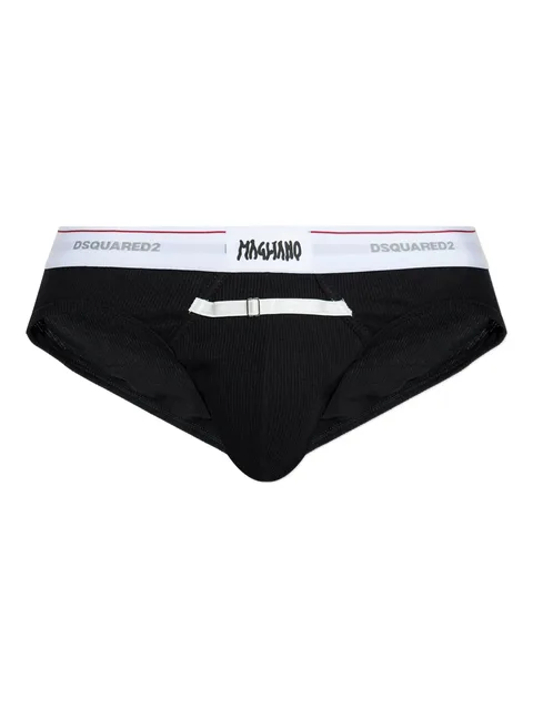 x Magliano buckle-detail briefs