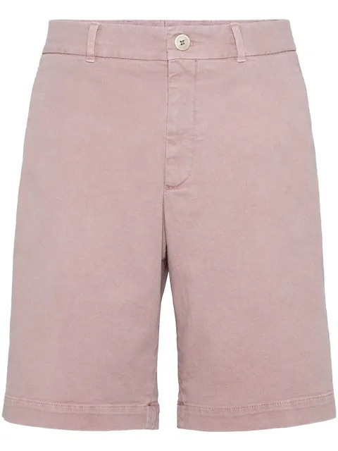 denim Bermuda shorts